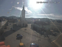 Náměstí, koste sv. Markéty