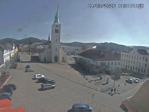 Město Kašperské Hory - Náměstí, koste sv. Markéty - 19.3.2026 v 12:15 Město Kašperské Hory - Náměstí, koste sv. Markéty - 19.3.2026 v 12:15