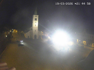 Město Kašperské Hory - Náměstí, koste sv. Markéty - 19.3.2026 v 20:45 Město Kašperské Hory - Náměstí, koste sv. Markéty - 19.3.2026 v 20:45