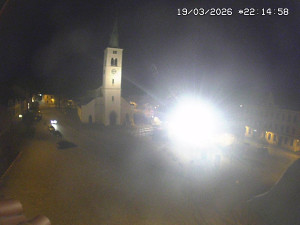Město Kašperské Hory - Náměstí, koste sv. Markéty - 19.3.2026 v 21:15 Město Kašperské Hory - Náměstí, koste sv. Markéty - 19.3.2026 v 21:15