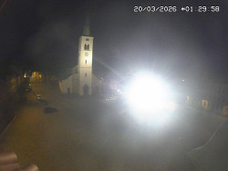 Náměstí, koste sv. Markéty