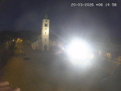 Náměstí, koste sv. Markéty