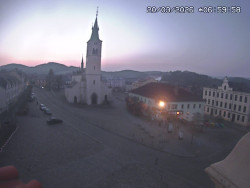 Náměstí, koste sv. Markéty