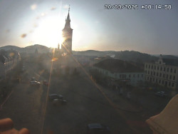 Náměstí, koste sv. Markéty