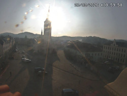 Náměstí, koste sv. Markéty