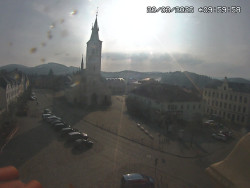 Náměstí, koste sv. Markéty