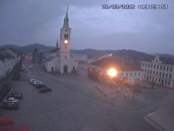 Náměstí, koste sv. Markéty