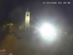 Náměstí, koste sv. Markéty