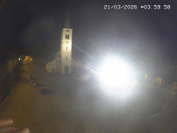 Náměstí, koste sv. Markéty