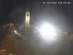 Náměstí, koste sv. Markéty