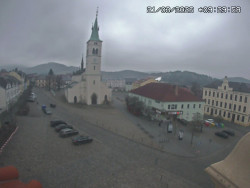 Náměstí, koste sv. Markéty