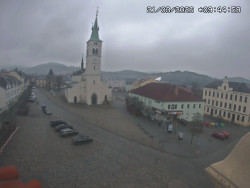 Náměstí, koste sv. Markéty