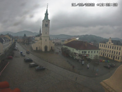 Náměstí, koste sv. Markéty