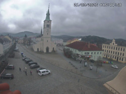 Náměstí, koste sv. Markéty