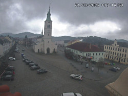 Náměstí, koste sv. Markéty