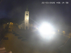 Náměstí, koste sv. Markéty