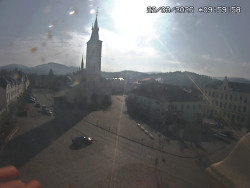 Náměstí, koste sv. Markéty