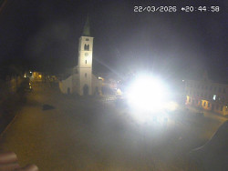 Náměstí, koste sv. Markéty