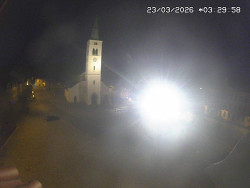 Náměstí, koste sv. Markéty