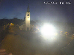 Náměstí, koste sv. Markéty