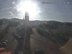 Náměstí, koste sv. Markéty