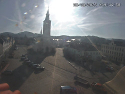 Náměstí, koste sv. Markéty