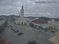 Náměstí, koste sv. Markéty