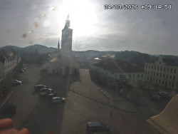 Náměstí, koste sv. Markéty