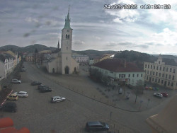 Náměstí, koste sv. Markéty