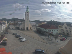 Náměstí, koste sv. Markéty