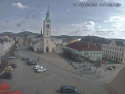 Náměstí, koste sv. Markéty