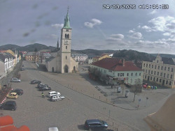 Náměstí, koste sv. Markéty