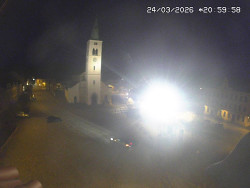 Náměstí, koste sv. Markéty