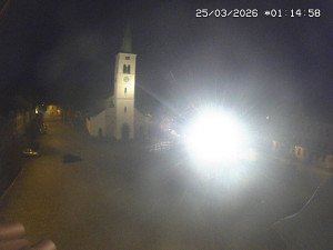 Město Kašperské Hory - Náměstí, koste sv. Markéty - 25.3.2026 v 00:15 Město Kašperské Hory - Náměstí, koste sv. Markéty - 25.3.2026 v 00:15