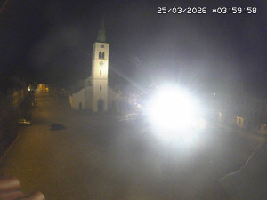Město Kašperské Hory - Náměstí, koste sv. Markéty - 25.3.2026 v 03:00 Město Kašperské Hory - Náměstí, koste sv. Markéty - 25.3.2026 v 03:00