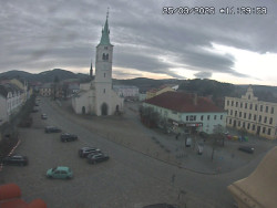 Náměstí, koste sv. Markéty