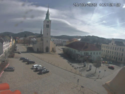 Náměstí, koste sv. Markéty