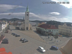 Náměstí, koste sv. Markéty