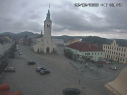 Náměstí, koste sv. Markéty