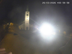 Náměstí, koste sv. Markéty