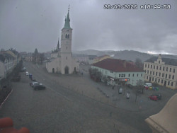 Náměstí, koste sv. Markéty