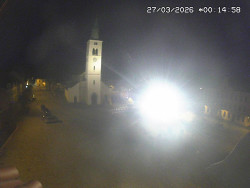 Náměstí, koste sv. Markéty