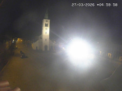 Náměstí, koste sv. Markéty