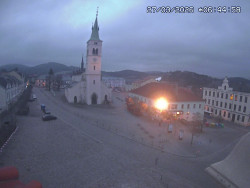 Náměstí, koste sv. Markéty