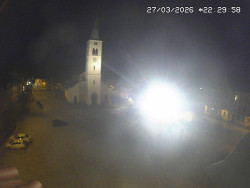 Náměstí, koste sv. Markéty