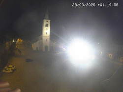 Náměstí, koste sv. Markéty