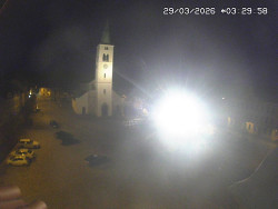 Náměstí, koste sv. Markéty