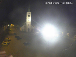 Náměstí, koste sv. Markéty