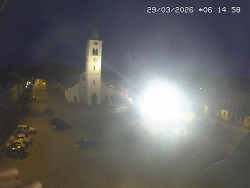 Náměstí, koste sv. Markéty