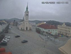 Náměstí, koste sv. Markéty